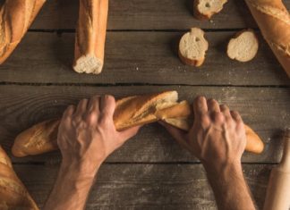 Lækre retter med flutes