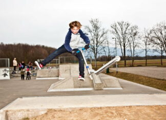 Løbehjul er godt legetøj for både mindre og større børn