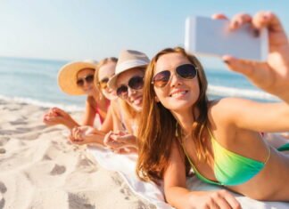 Den perfekte strandtur for kvinder