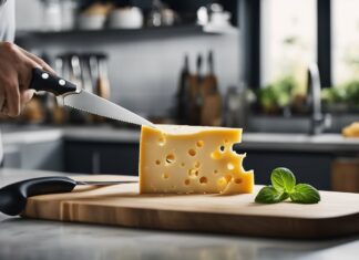 Kan man skære ost med en køkkenkniv?