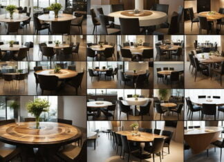 Sådan finder du et nyt stel til et rundt spisebord