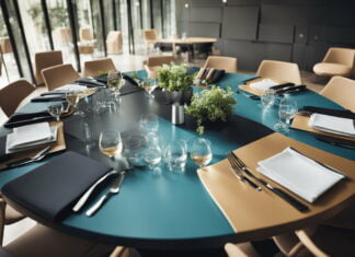 Fordele ved at købe et stort rundt bord i forhold til et firkantet bord