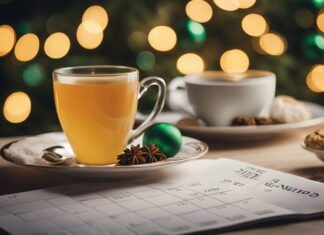 Giv en julekalender med te til personen der elsker morgenmad