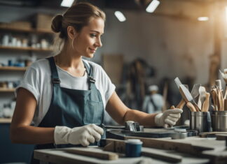 Sådan finder du det rigtige arbejdstøj til en kvindelig maler i Aabenraa