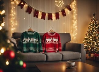 Find de bedste tilbud på julesweatre til par