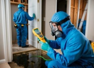 Sådan håndterer du vandskade og fugtmåling af hus eller lejlighed effektivt