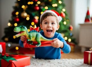 Giv dit barn dinosaur legetøj i adventsgave