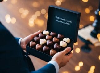 Giv en gave der smelter hjerter med personlig chokolade