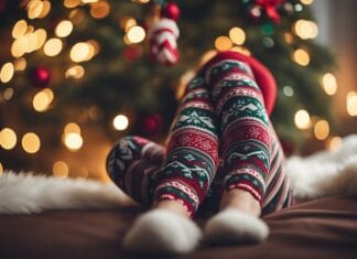 Sådan matcher du dine juleleggings med en julesweater