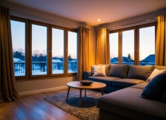 Vælg gardiner til dit hjem, der også kan hjælpe med at isolere