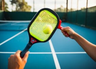 Oplev spændingen ved padeltennis med et diamantformet padelbat