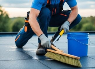 Sådan vedligeholder du et fladt tag