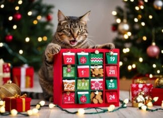 Forkæl din kat i december med en julekalender med godbidder