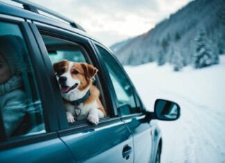 Gode tips til at rejse med din hund i juletiden