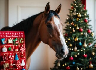 Gør december magisk for din hest med en julekalender med legetøj og godbidder