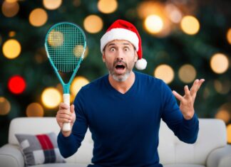 Overrask far med et Dunlop padelbat i julegave
