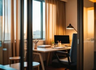 Sådan skaber du en hyggelig atmosfære på arbejdspladsen med praktiske gardiner