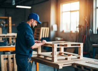 Byg dine egne møbler med brugte paller