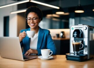 Optimer dine virtuelle møder med kaffe fra en Cafeumat PRO 20