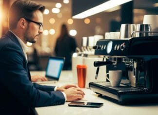 Sørg for at der er god belysning ved kaffeautomaten på arbejdspladsen