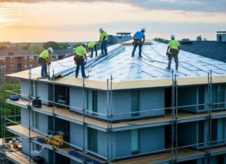 At få nyt tag på en stor etageejendom kan være en dyr fornøjelse