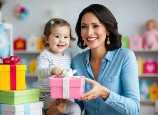 Brug nogle af de næste børnepenge til at købe en barselsgave til din veninde