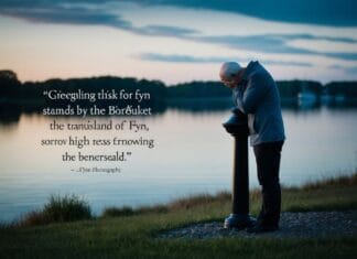 Find den rette måde at udtrykke sorg med et rammende citat og en bårebuket på Fyn