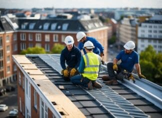 Sådan finder du et pålideligt firma til tagrenovering af en stor etageejendom i København