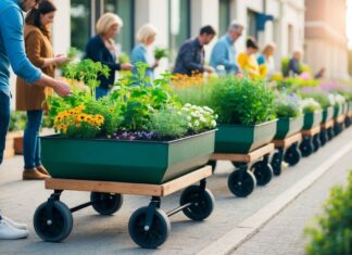 Plantekasser med hjul – Mobil havepleje for alle