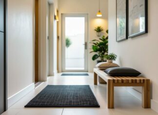 Sådan skaber du en praktisk og indbydende entré med smudsmåtte og entrebænk