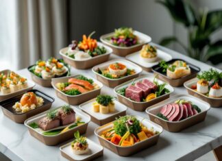 Luksus take away bryllupsmenu