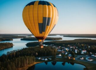 Oplev magien ved en tur i en luftballon i Sverige