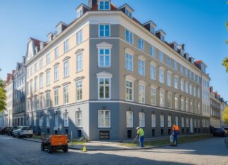 Sådan kan du få facaden renoveret på en etageejendom i København