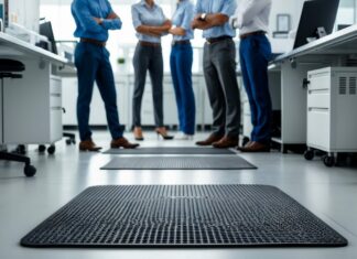 Vælg den rette sikkerhedsmåtte til din arbejdsplads