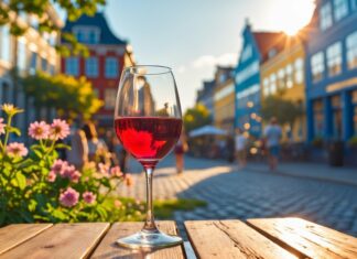 Sol, vin og københavnsk sommerstemning