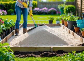 Sådan bruger du afrettersand til nye ideer til haveprojekter