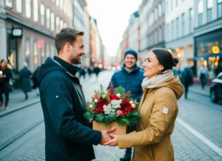 Gør årets julekalender ekstra særlig med blomsterlevering i København