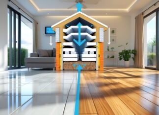 Hvordan energibesparelse ved hulmursisolering påvirker dit valg mellem fliser eller trægulv