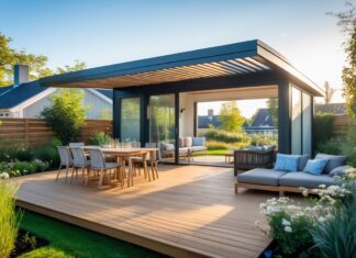 Hvordan skaber du et harmonisk uderum med tag og terrasse i Holbæk