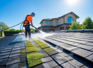 Sådan får du et flot og holdbart tag med professionel rensning af taget