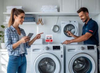 Sådan finder du en tørretumbler på tilbud og får den monteret korrekt