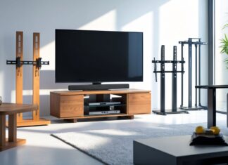 Sådan vælger du den bedste tv-fod til din fladskærm