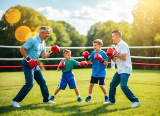Sjov og aktiv dag for hele familien med boksning