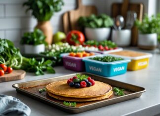 Find veganske måltidskasser og idéer til nemme bradepandekager