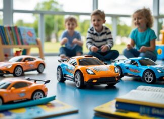 Fjernstyrede biler som sjovt legetøj til børn som alternativ til f.eks. sangbøger