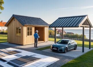 Hvordan du vælger de bedste tagmaterialer til skur og carport i Nakskov