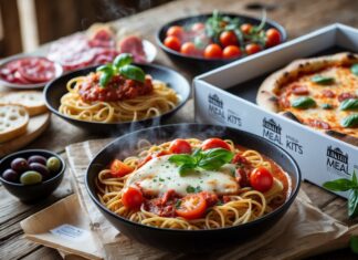Italiensk mad i måltidskasser – pasta, pizza og mere