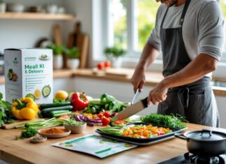 Sådan kombinerer du måltidskasser med egen madlavning