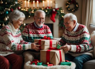 Sæt en personlig juletradition i gang med matchende sweaters og perfekte adventsgaver til seniorer