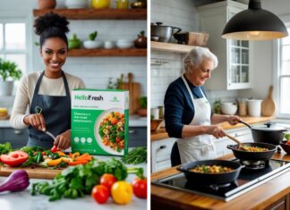 Sammenligning af HelloFresh vs. RetNemt – moderne eller klassisk madlavning?